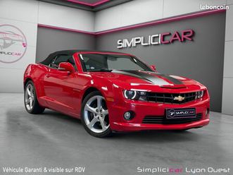 chevrolet camaro cabriolet v8 6.2 432ch - suivi complet- état proche neuf - garantie 12 mois-