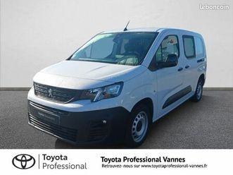 peugeot partner xl bluehdi 100ch s&s cabine approfondie