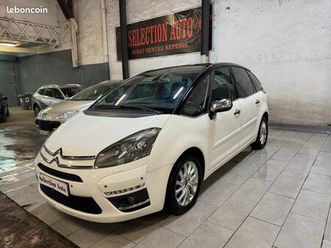 citroën c4 picasso 1.6l hdi 110ch exclusive black top