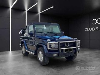 mercedes-benz g 320 g 320 v6 cabrio auto iscritta