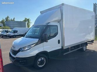 iveco daily ccb 35c16 3.0l - caisse 20m3 + hayon - 39 900 ht