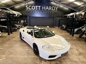 2002 ferrari 360 3.6 spider