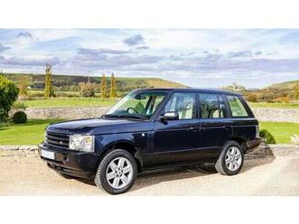 2004 land rover range rover l322 - sold - similar required