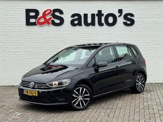 volkswagen golf sportsvan - 1.4 tsi highline cruise control climate control navigatie bleutooth parkeersensoren v/a al