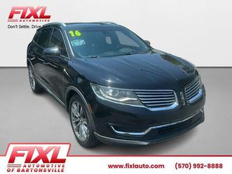 used 2016 lincoln mkx reserve
