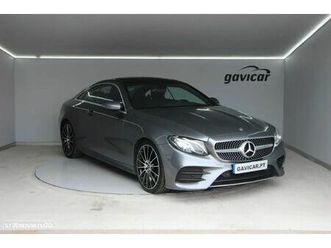mercedes-benz e 220 d coupe 9g-tronic amg line