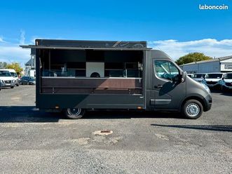 45 000 ht - renault master food truck dci 170ch / 7 000 kms / amenagement etal mobile / tva