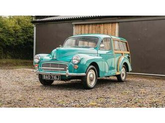 1971 morris minor 1000 traveller | car & classic