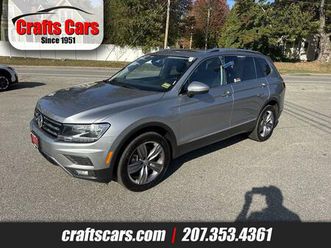 used 2021 volkswagen tiguan 2.0t sel