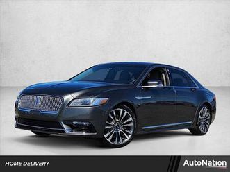 used 2017 lincoln continental reserve