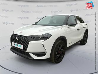 ds ds 3 crossback puretech 130ch performance line + automatique d'occasion - hess automobile