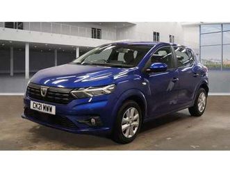 2021 dacia sandero 1.0 tce bi-fuel comfort 5dr hatchback petrol/lpg manual