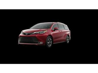 2025 toyota sienna platinum