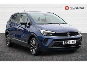 2022 vauxhall crossland 1.2i design