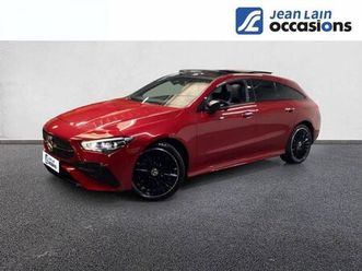 mercedes cla 2024 - rouge - cla shooting brake 250 e 8g-dct amg line