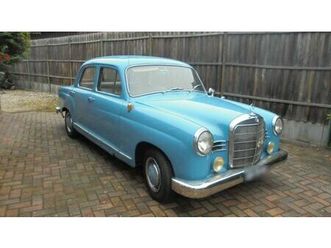 mercedes-benz 180 ponton diesel