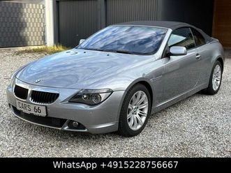 bmw 6 cabrio 630i / 1.hand