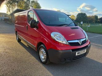 2013 vauxhall vivaro 2.0td 2900 ecoflex lwb (90ps) panel van