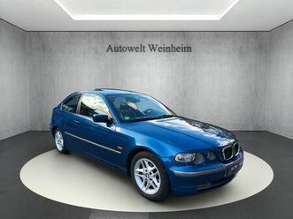 bmw compact°325-ti°ahk°pdc°xenon°leder°schbiedach°