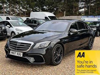 6.0 s65l v12 amg spds+7gt euro 6 (start/stop) 4dr