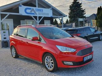 ford grand c-max 1.5 tdci titanium mo.-i-84ekm-ü+korm+szélv. fűt-keyless-t. kamera-sz. könyv-2 szett kerék