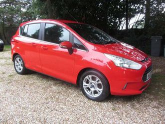 2013 ford b-max 1.0cc. ecoboost 'zetec' h/back. mpv petrol manual
