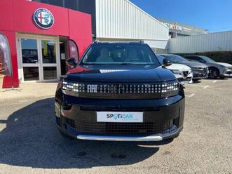 fiat grande panda electrique 113ch la prima