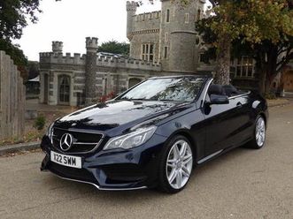 2.1 e220d amg line edition cabriolet g-tronic+ euro 6 (start/stop) 2dr