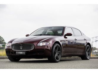 2008 maserati quattroporte executive gt