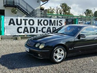mercedes-benz klasa cl w215 krajowy, drugi wlaściciel.