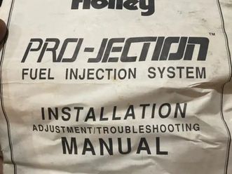 vintage holley pro-jection
