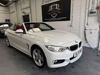 2015 bmw 4 series 3.0td 435d xdrive m sport convertible 2d