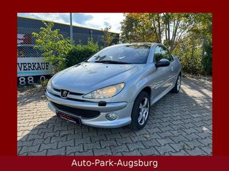 peugeot 206 cabriolet cc platinum*usb*bluetooth*tüv*