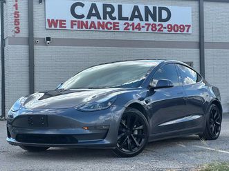 used 2021 tesla model 3 long range dallas tx 75243
