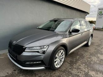 skoda superb 2.0 tdi 4x4 scout combi