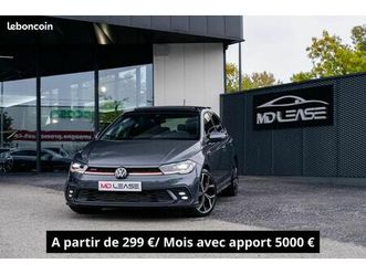 volkswagen polo 2.0 tsi 207 s&s dsg7 gti - leasing 299 euros/ mois