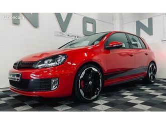 volkswagen golf vi gti 211cv série limitée adidas / 72536 km / suivi complet / 1ére main