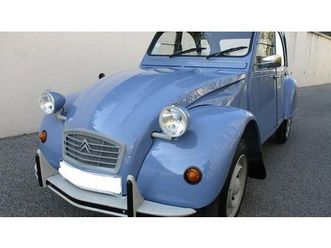 1990 citroen 2cv bleu manuel, 4 vitesses conduite à gauch...