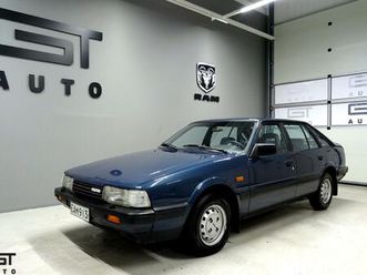 mazda 626 1.6 5d lx, museokatsastettu aikakapseli! 2xrenkaat, huoltohistoria koko matkalle! ajoaikaa 10/2029! ilman käsirahaa!