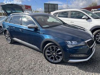 škoda superb 2.0tdi 147kw dsg scout 4x4 čr!