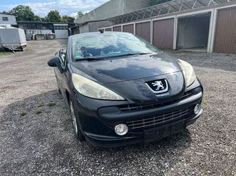 peugeot 207 cc cabrio-coupe sport-klima-alu