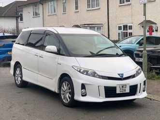toyota estima 2.4 aeras auto 8 seats
