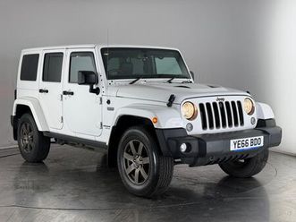 2016 jeep wrangler 2.8crd 75th anniversary 5d