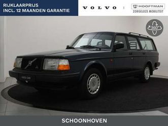 volvo 240 - 2.3i polar (1ste eigenaar en goed onderhouden) metallic lak tre