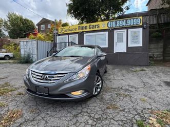 2011 hyundai sonata auto limited w/leath/s.roof 416-894-9099 bri