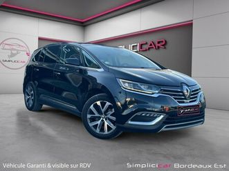 renault espace v dci 160 energy twin turbo intens edc 4control attelage garantie 12 mois