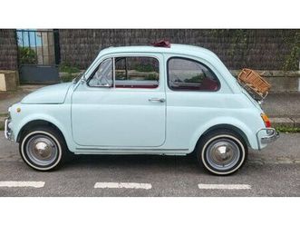 FIAT 500 1968-fiat-500-bleu-manuel-4-vitesses-conduite-a-gauche-i