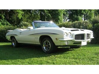 1971 pontiac gto cabriolet a vendre