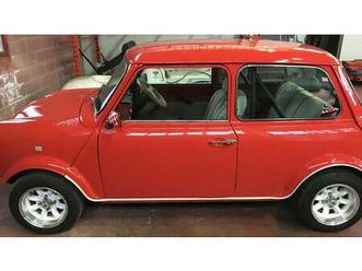 1988 rover mini rouge automatique conduite à droite in ru...