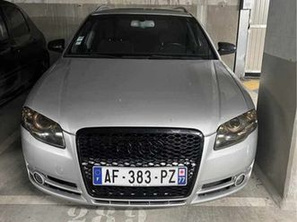 audi a4 avant 2.0 tdi 170 s-line dpf